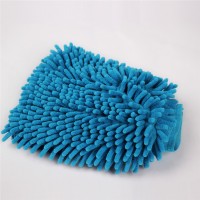 Microfiber durable automobile car wash mitt