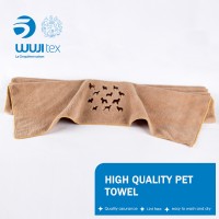 Microfiber drying disposable pet towel